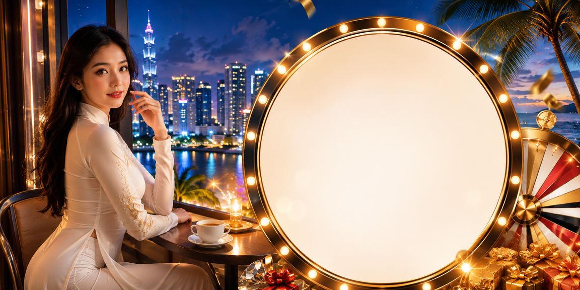 Người phụ nữ mặc áo dài chơi roulette tại sòng casino cao cấp Hồ Chí Minh